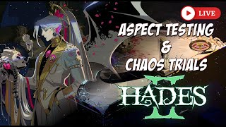 HADES 2 Early Access Livestream | Testing Alternate Aspects and Chaos Trials! (Let's Play, Captions)