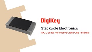 RPCQ Series Automotive Grade Chip Resistors from Stackpole Electronics PIO | DigiKey