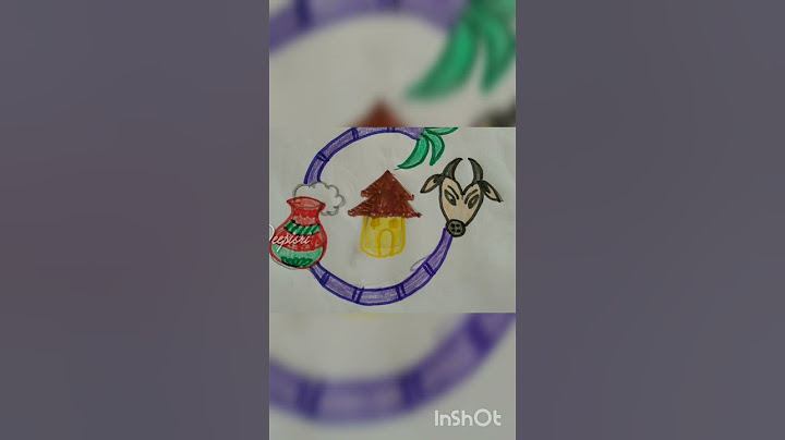Mattu Pongal Kolam with dots | Bhogi Kundalu | Sankranthi Muggulu | Make Rangoli