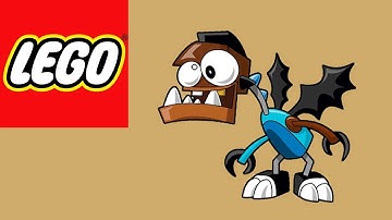 How to build LEGO Mixels Chomly & Flurr Mix - Stop Motion Build  | Bricks and Clay Play