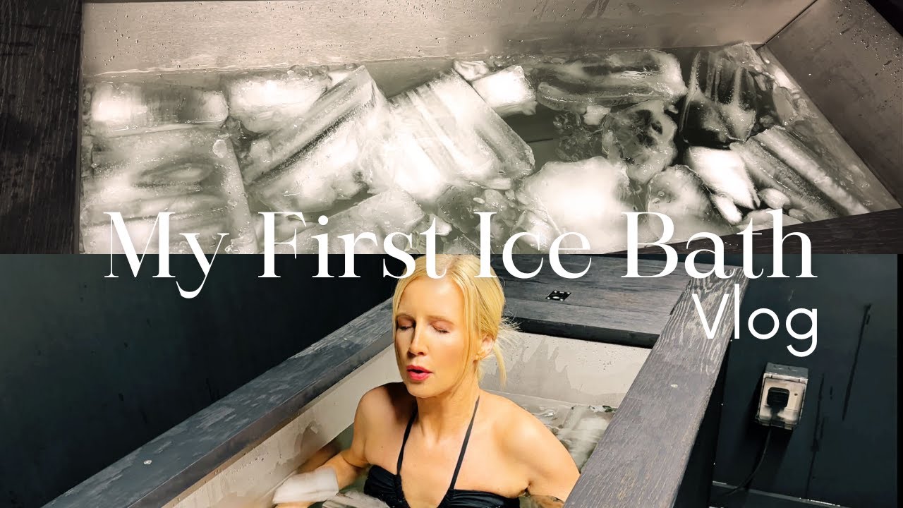 My First Ice Bath Experience - Vlog - YouTube