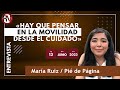 «Hay que pensar la movilidad desde el cuidado»