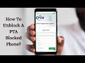 How to Activate PTA block phone  Through Message.watch tell end
