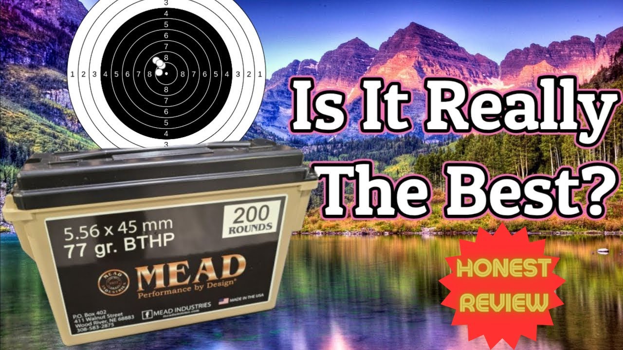 Mead Industries 5.56 77gr BTHP World's Best AR15 Ammo 🌟RERELEASE🌟