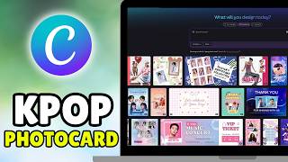Как сделать фотокарточки K-pop в Canva (2026) - Полное руководство screenshot 5