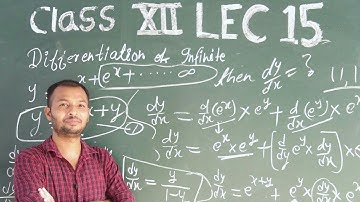 Differentiation of Infinite Series class 12 UP Board NCERT Math Class #MathWithNitinSir