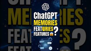 ChatGPT Hidden Memories Feature 🤯 | Secret AI Trick # aifeatures #aitools #chatgpt