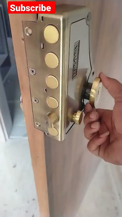 The Real Security Europa HEXABOLT Lock SiX Times Stronger #europa #door #lock  fitting#shortvideo