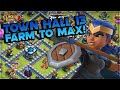 FIRST ROYAL CHAMPION ATTACKS on TH13 Farm to Max | Clash of Clans