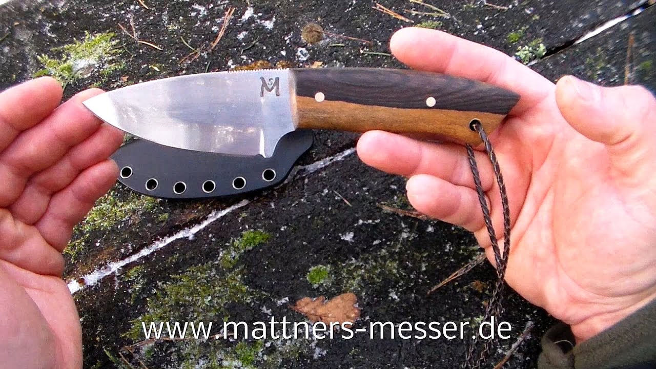 "Scout" | Jagdmesser | Outdoormesser | Bushcraftmesser von Stefan Mattner | www.mattners-messer.de
