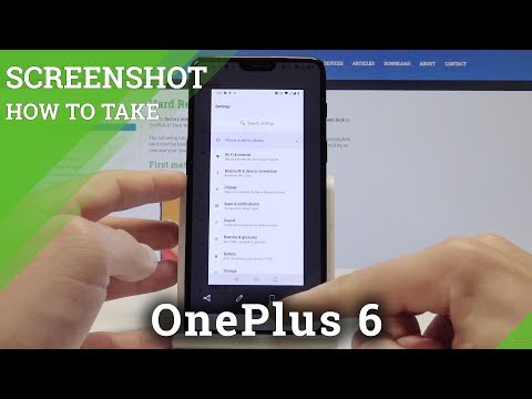 OnePlus 6에서 스크린 샷을 찍는 방법-화면 캡처 방법