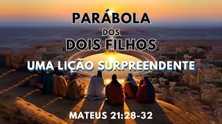 A Parábola dos Dois Filhos: Uma Lição Surpreendente (Mateus 21:28-32)✨🕯️🙌