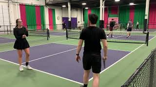 4.0+ Pickleball League at Lucky Shots - Sam German/Davis Flanagan vs Maddie Mueller/Jake Mathieu