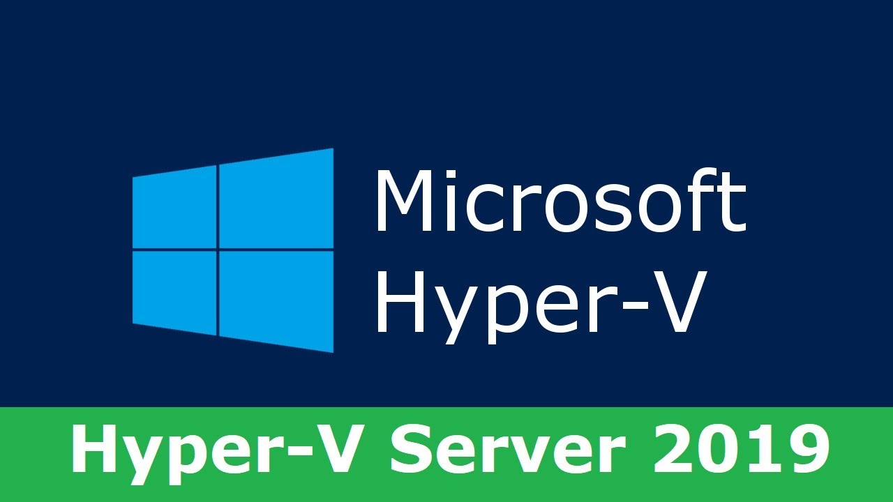 Tạo máy ảo sử dụng Hyper-V Windows Server 2019 - YouTube
