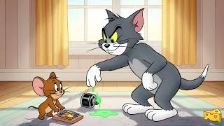 Tom Falls for Jerry’s Invisible Ink Trap | Tom and Jerry Cartoon
