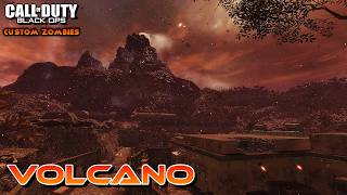 Bo1 New Custom Zombies Volcano