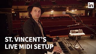 Audio and Music Tutorial - St. Vincents live MIDI setup