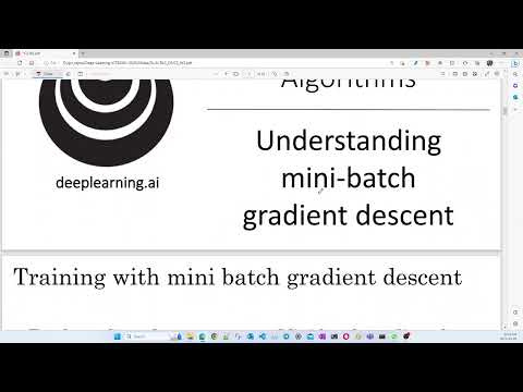 Capa de Deep Learning - Mini-Batch Gradient Descent