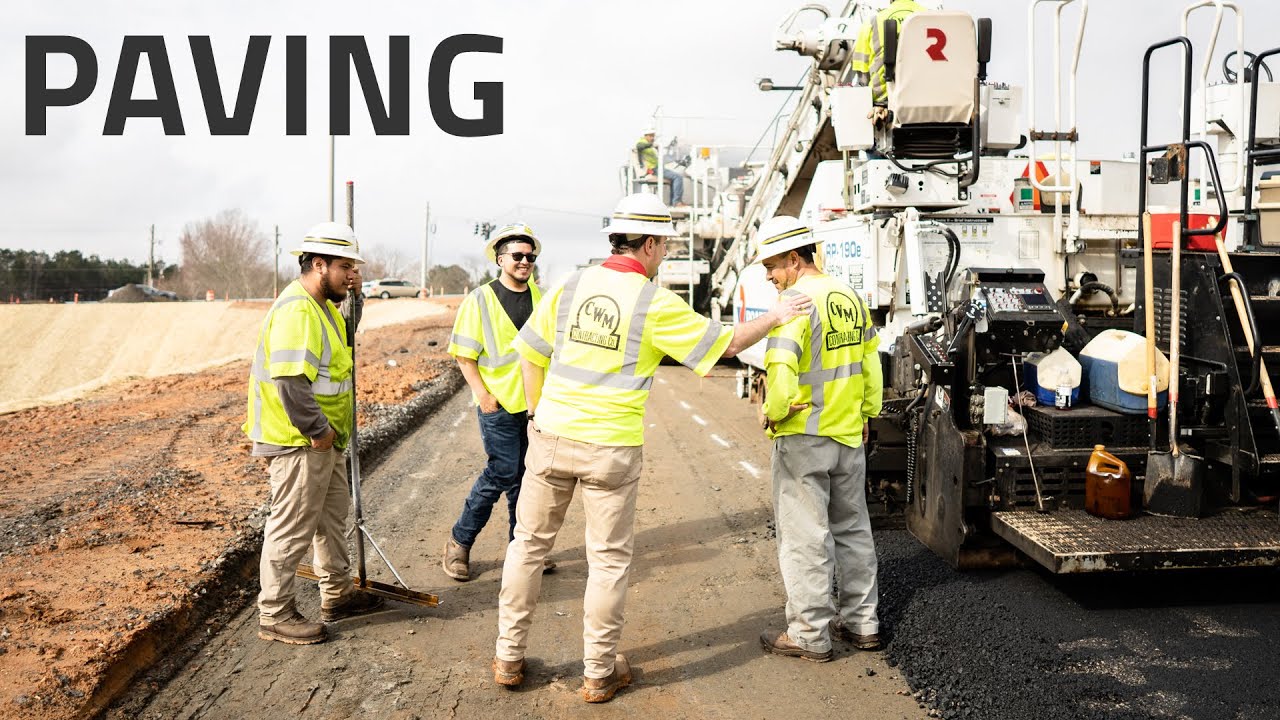 Paving All Day in Georgia with C.W. Matthews