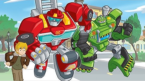 RESCUE BOTS GAMES : TRANSFORMERS | VOLCANO LAVA, DISASTER DASH - HERO RUN - HARD MODE GAMEPLAY(HD)