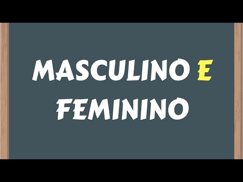 Vídeo: Qual é o gênero masculino do Bacharel?
