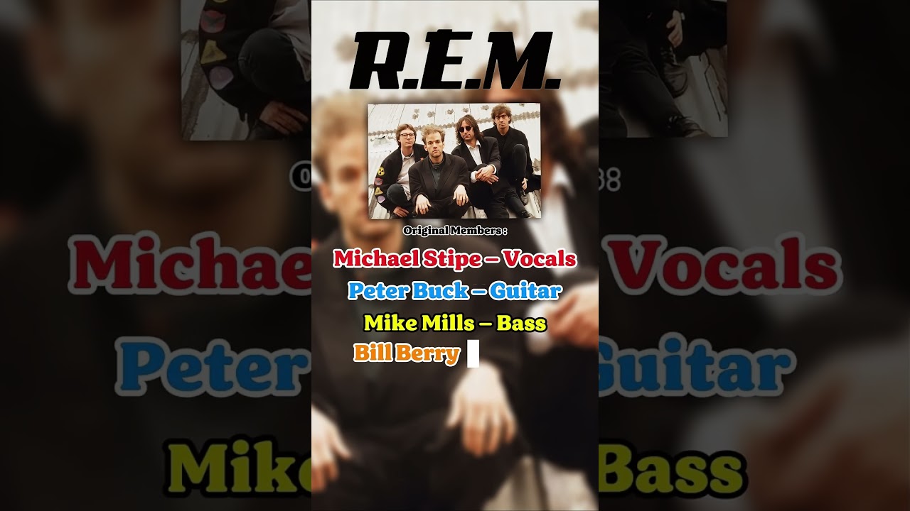 R.E.M Band Profile 
