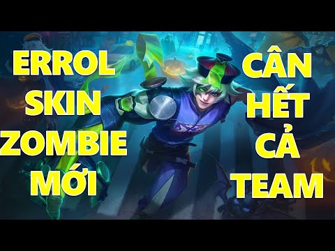 Thánh ảo tưởng ERROL cân 2 cân 3 ! Lộ Trang phục mới Halloween S+ mùa 16 Liên quân mobile