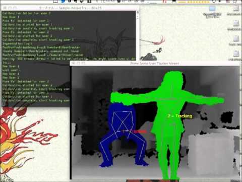 MacでOpenNI+Kinectが動いた！