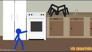 Di ganggu laba laba || stikman film screenshot 4