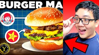 I Combined EVERY Fast Food Burger in America | Food Theory… Humdrum Singaporean REACT To @FoodTheory