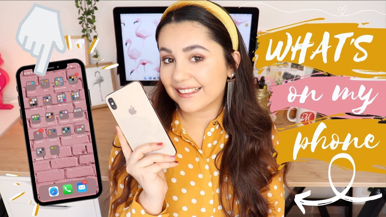 📲 WHAT'S ON MY PHONE ⎜2020 → TOUTES MES APPLIS en détails! 😍 Merry