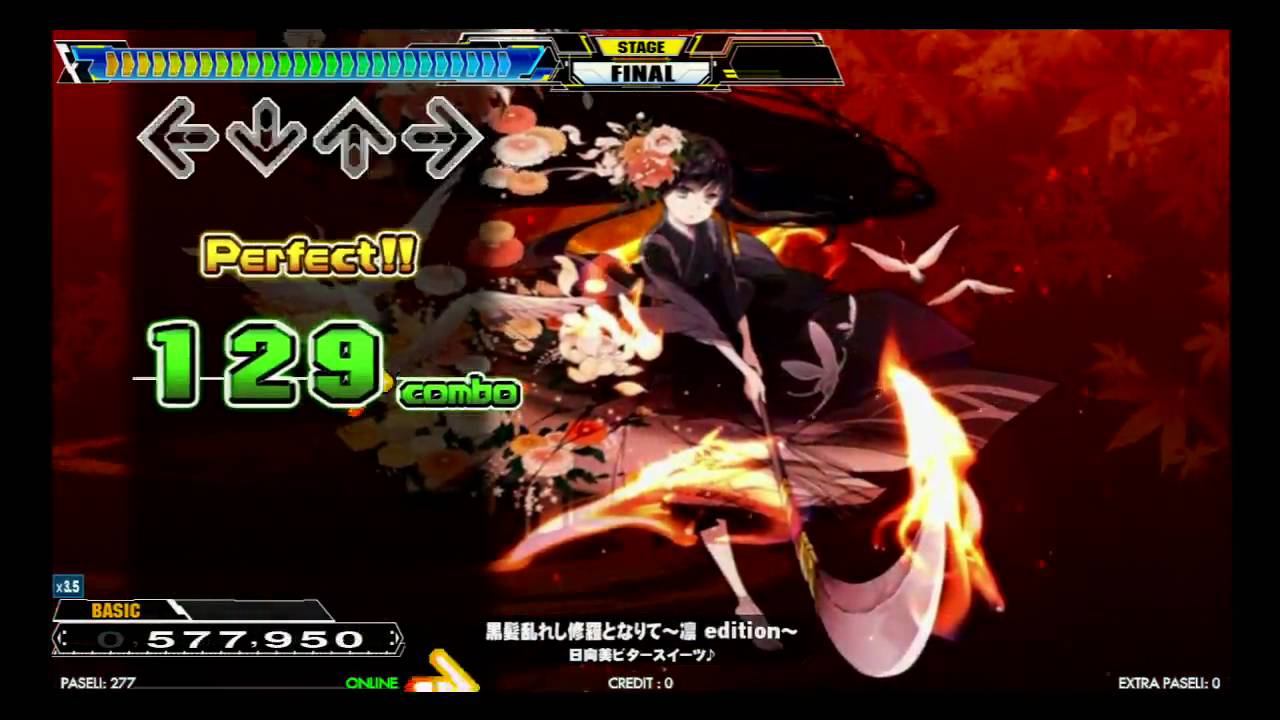 Ddr A 黒髪乱れし修羅となりて 凛 Edition Sp Basic Youtube