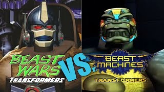 The Transition Between Beast Wars and Beast Machines w/ Optimus Primal & Blackarachnia Voice Actors.