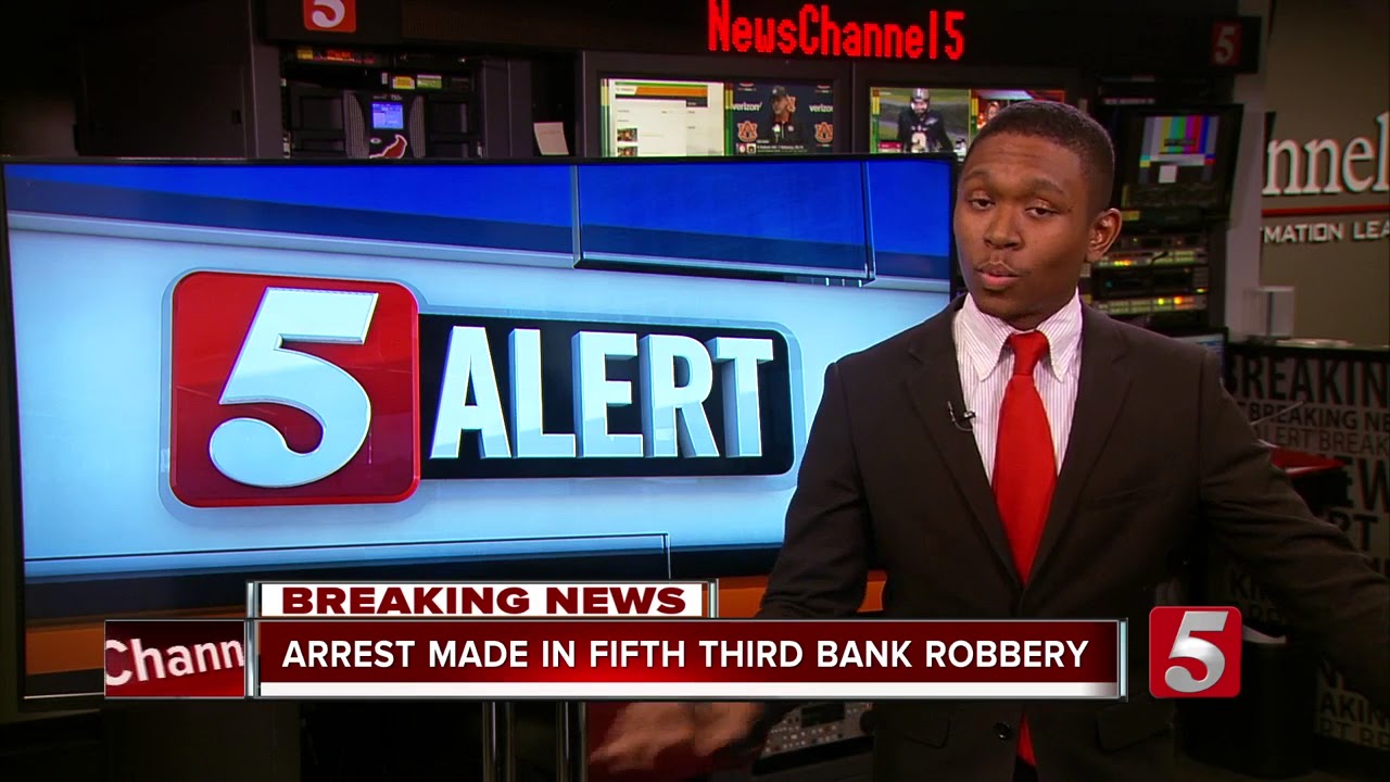 Arrest Made In Fifth Third Bank Robbery - YouTube