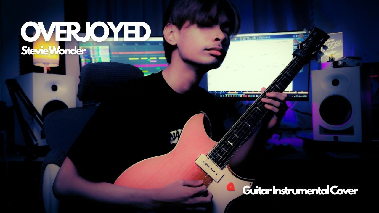 STEVIE WONDER   Overjoyed Guitar Instrumental Cover