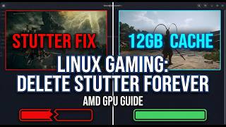 Fix Stuttering Forever: Increase AMD Shader Cache - Easy Guide: Cachy OS⁄Linux