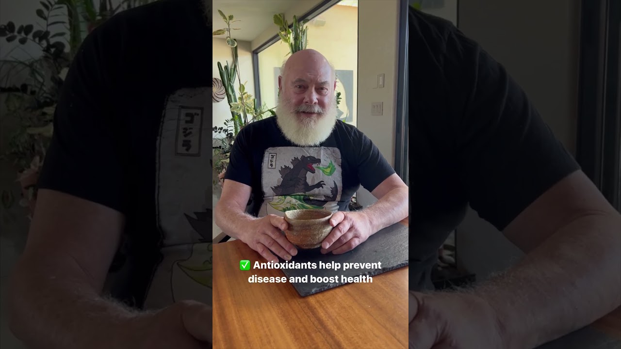 Dr. Weil talks about the benefits of matcha having high antioxidant content!