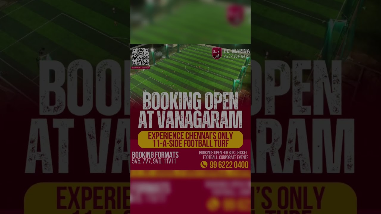 Chennai la biggest turf ah😱‼️