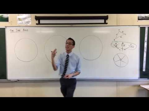 Why the Sine Rule Works (1 of 3: Acute Angles)