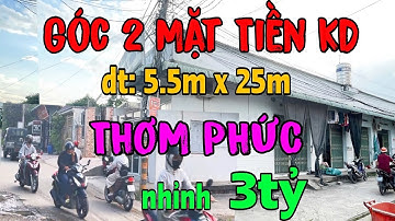 Bán nhà Góc 2 Mặt Tiền Kinh Doanh. kế Thuận An, Tphcm. Mua là lời. #714