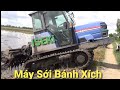 Máy Sới Bánh Xích ISEKi 295 Triệu Hàng Ngoại Chạy Bao Lầy Bao Êm