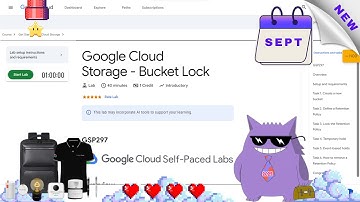 Google Cloud Storage - Bucket Lock | #2025 | #GSP297 |#qwiklabs |#Solution