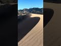 Great sand dunes through the hour glass