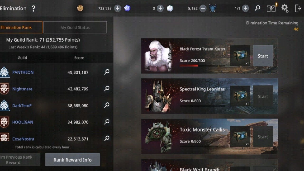 ELIMINATING BLACK FOREST  TYRANT KEZAN IN GUILD // AXE - Alliance vs Empire GAMEPLAY