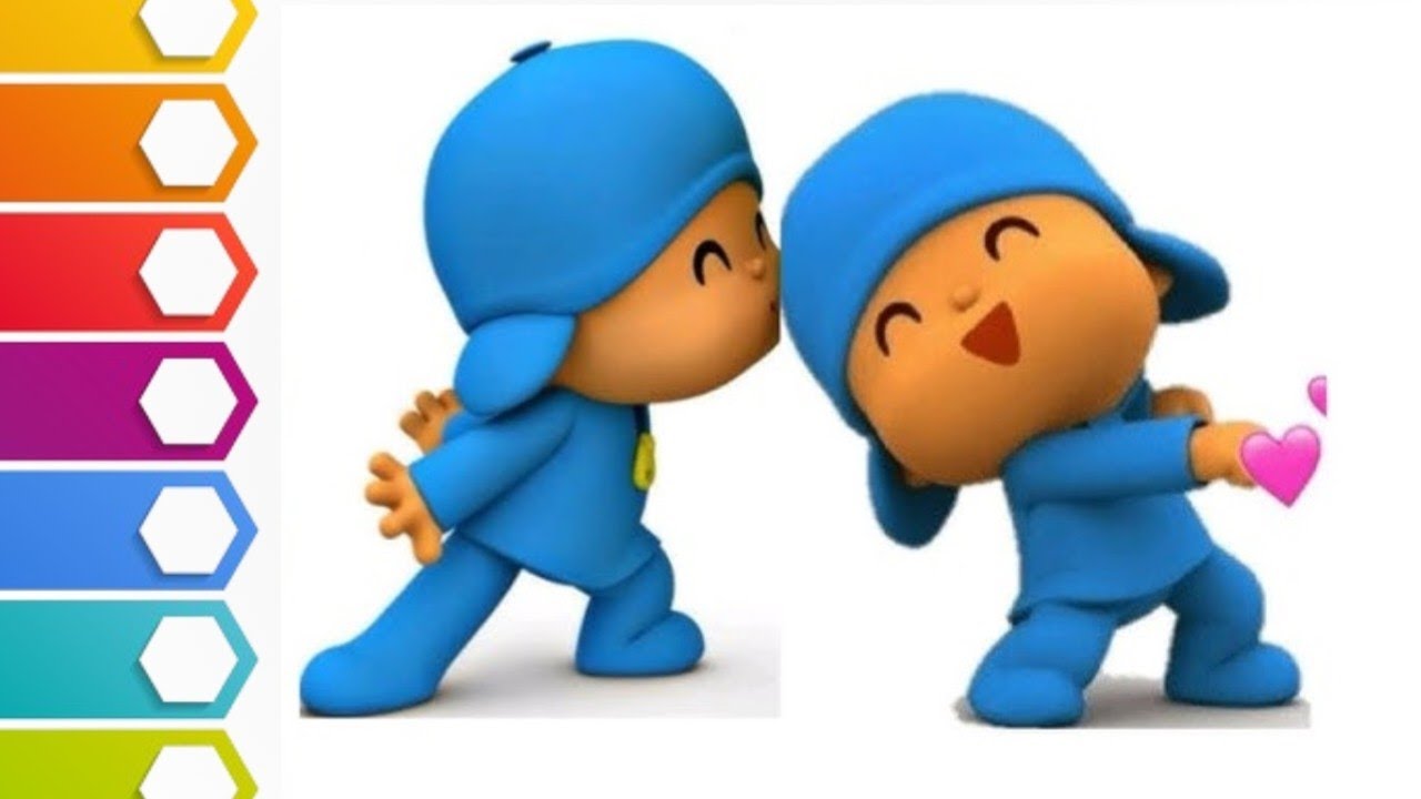 🥰😍 💕cute pocoyo drawing🥰l easy drawing for kids💗l POCOYO l pocoyo drawing🥰l how to draw pocoyo