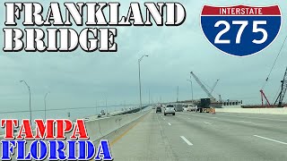 Howard Frankland Bridge - Tampa to St. Petersburg - Florida - 4K Infrastructure Drive