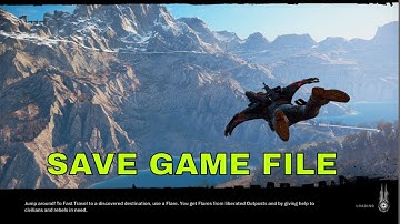 Just Cause 3 save game file location on pc