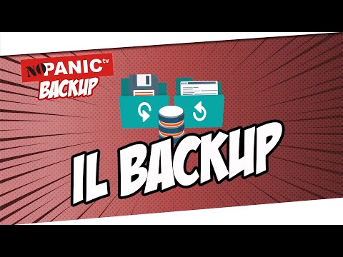 Video: Che Cos'è Un Backup E Come Farlo Per Un Utente Normale