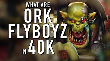 40 Facts and Lore on the Ork Flyboyz Warhammer 40K Dakkajet Burna Bommer Wazbom Blastajet