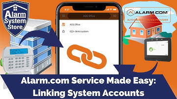 Linking System Accounts on Alarm.com